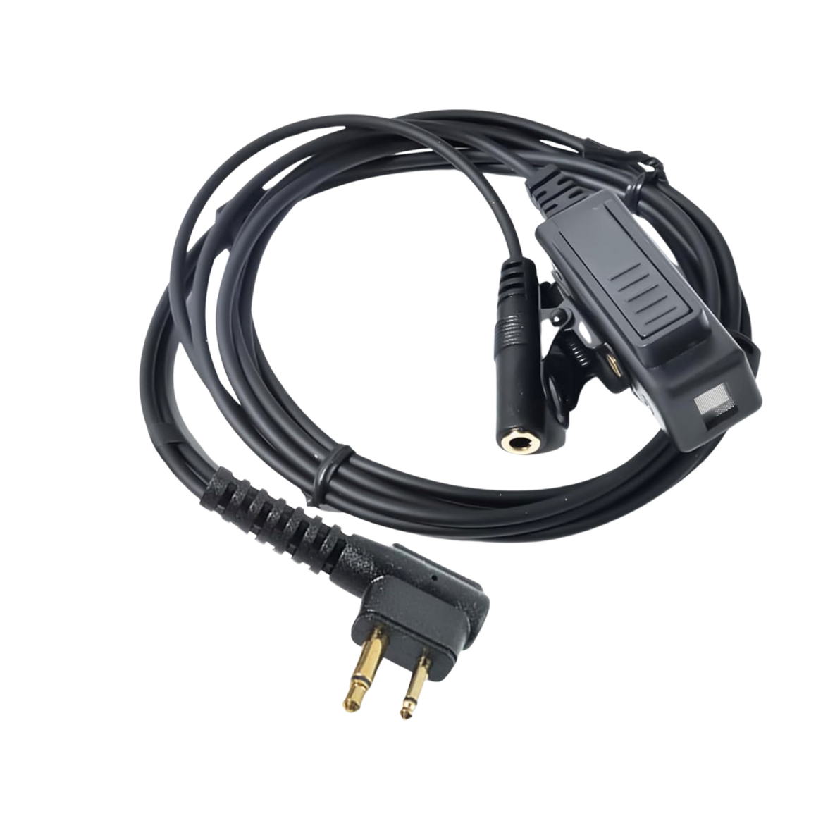 Motorola compatible cable assembly for use with The Orange One passive audio and IFB, IEM comms combiner